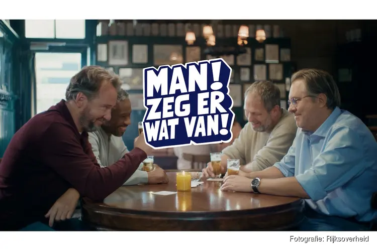 Landelijke campagne ‘Man, zeg er wat van!’ nu ook te zien in horeca in Leiden