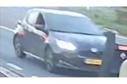 Beelden vluchtauto schietincident Schoonhoven