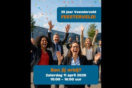 Bedrijvenpark Veenderveld viert 25 jaar met open dag voor publiek
